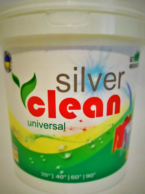 Порошок для стирки Silver Clean 3kg цена оптом 75 грн. 5