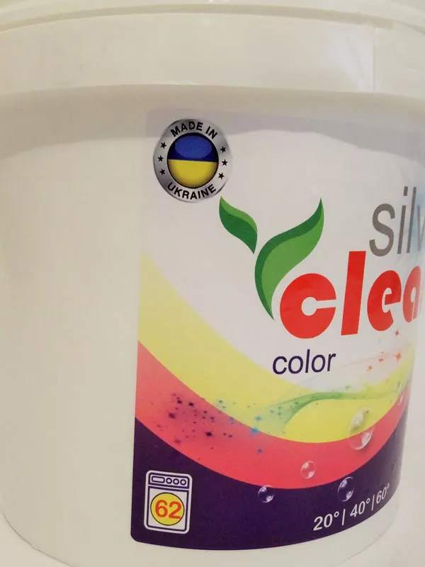 Порошок для прання Silver Clean 5kg Color,  Universal 8